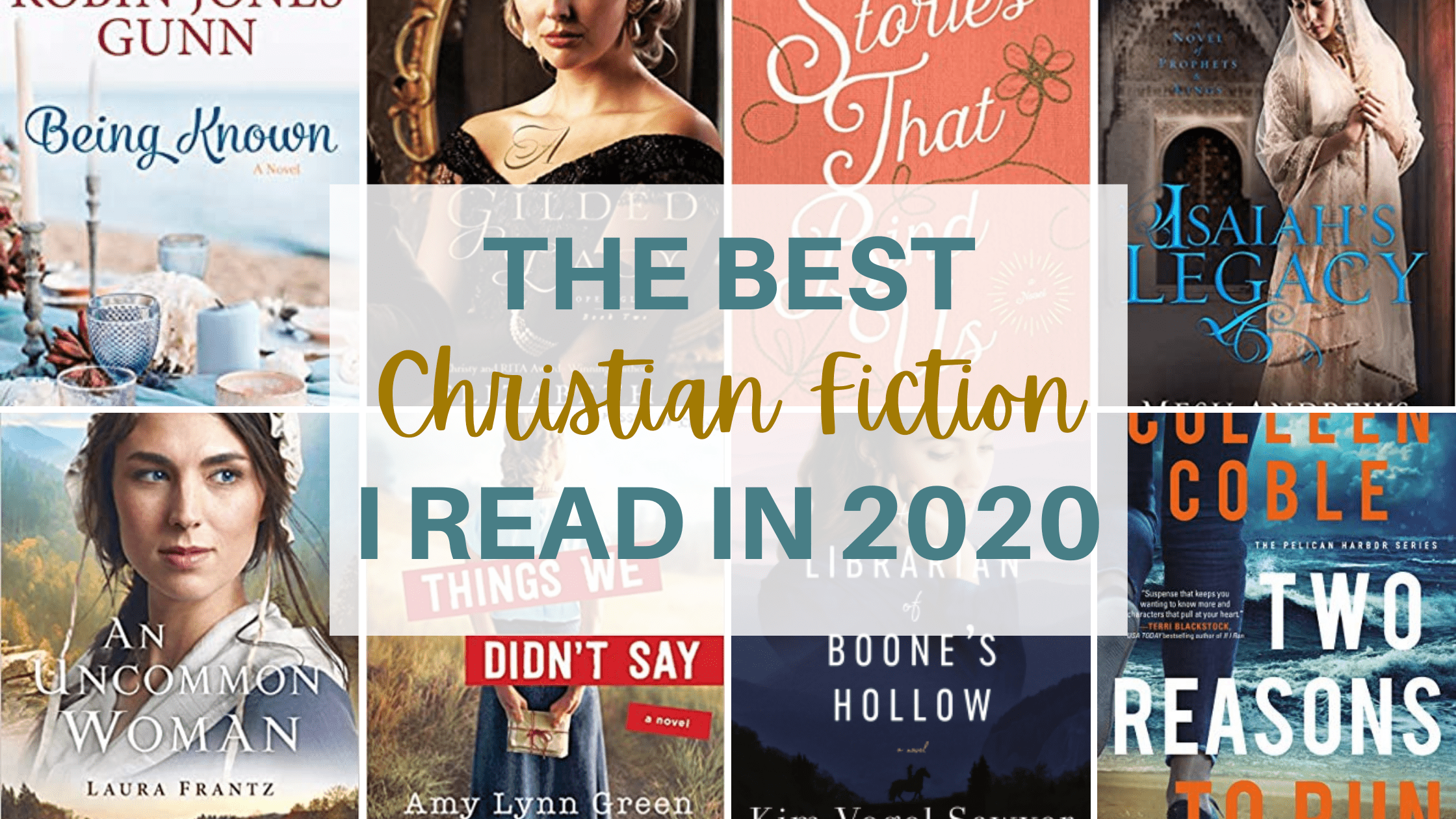 The Best Christian Fiction I Read in 2020