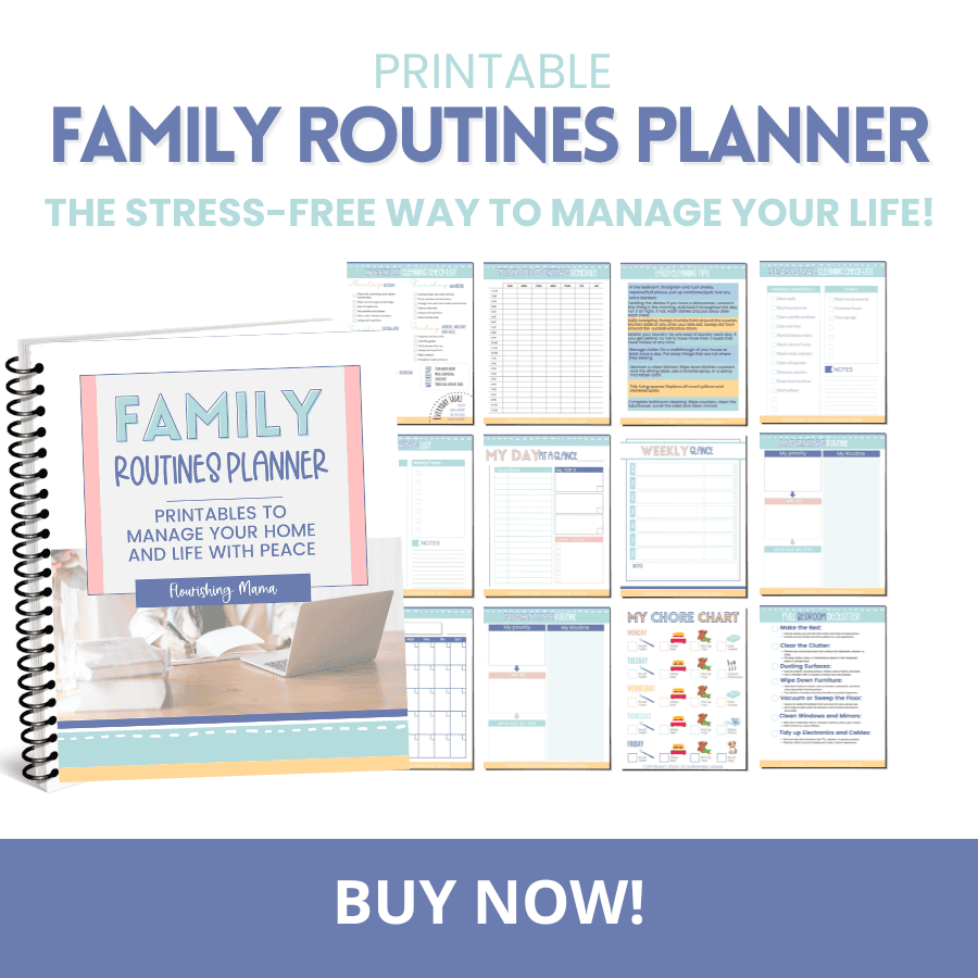 family routines printable