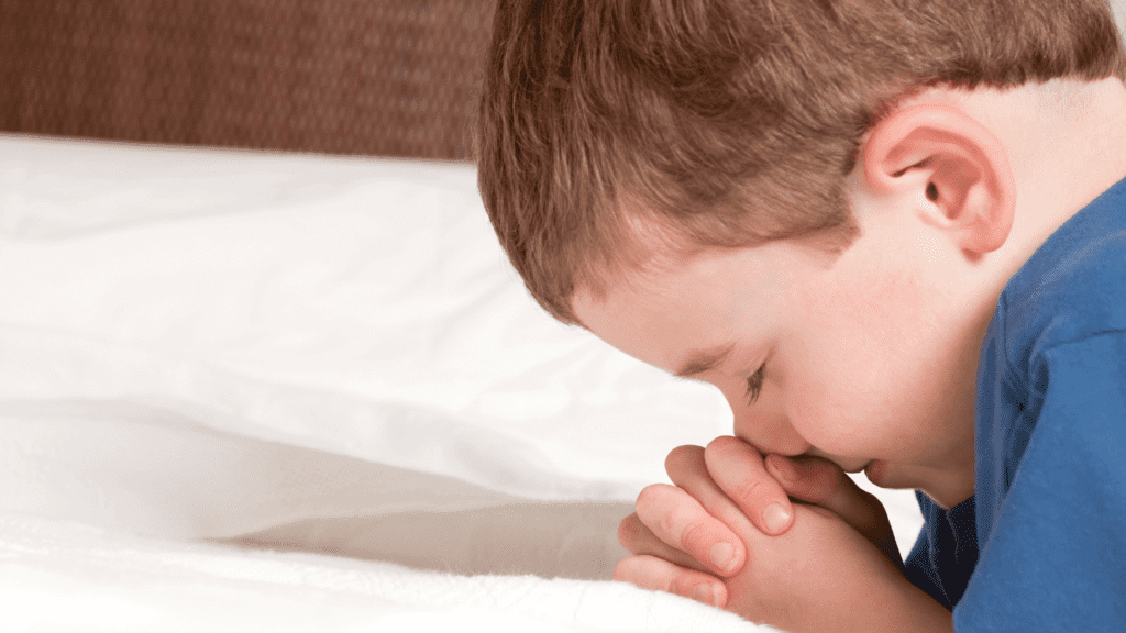 child praying | faith of a child