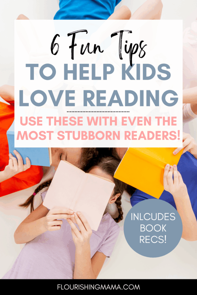 tips to help kids love reading