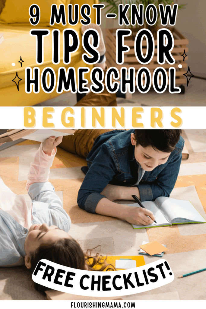 homeschooling tips for beginners