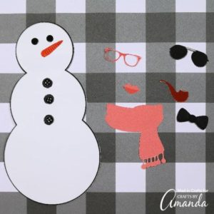 printable snowman craft