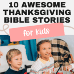 grateful kids at Thanksgiving