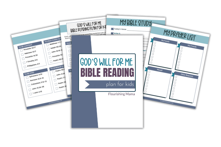 God's will for me bible reading plan