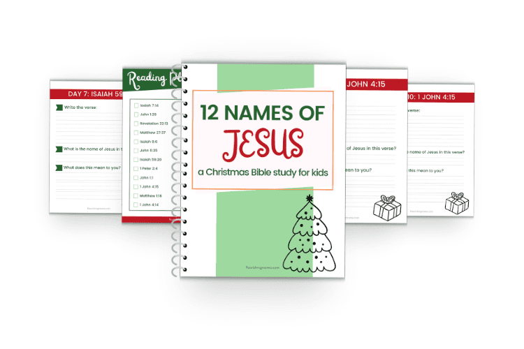 12 names of Jesus bible reading plan