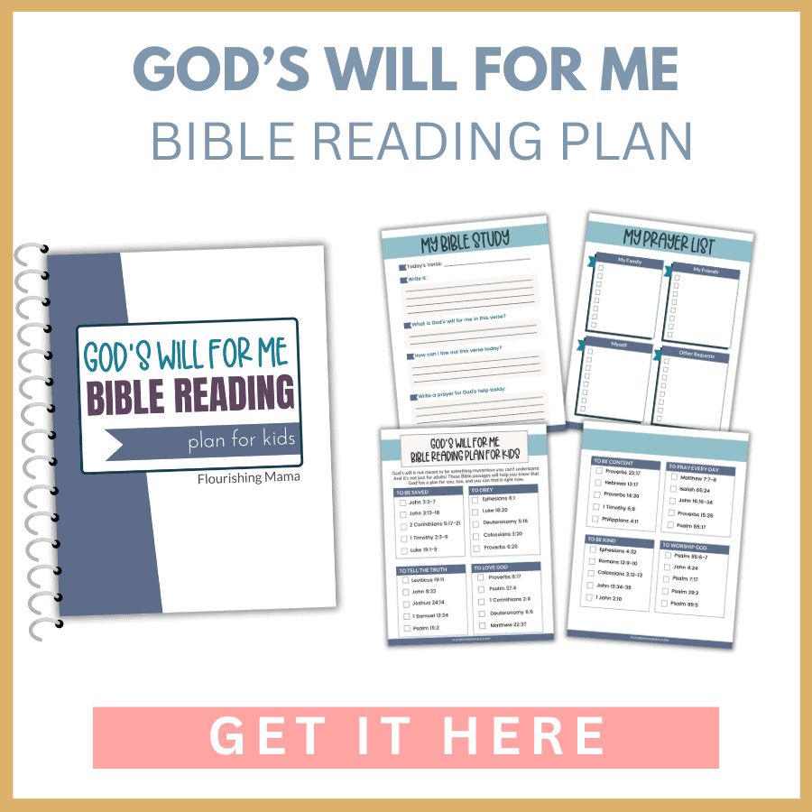 God's will for me bible reading plan
