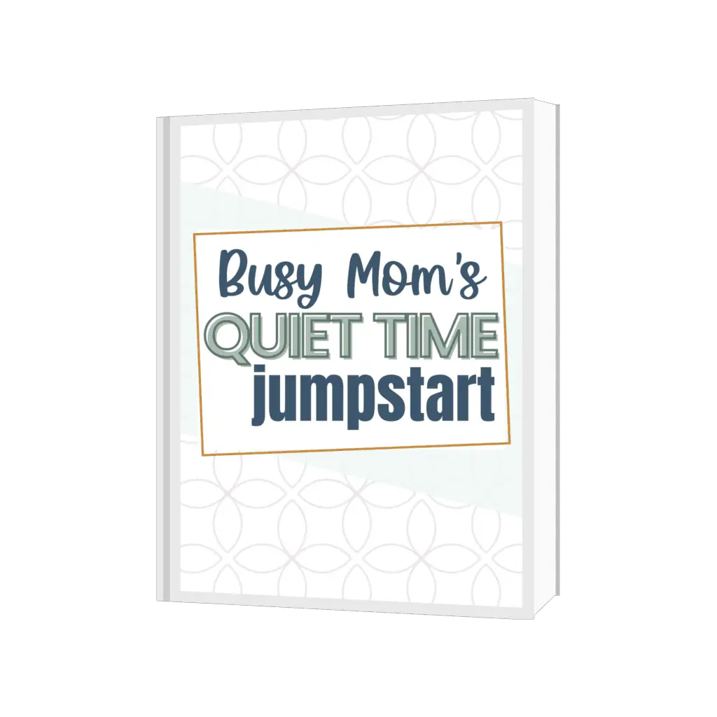 quiet time with god for moms workbook