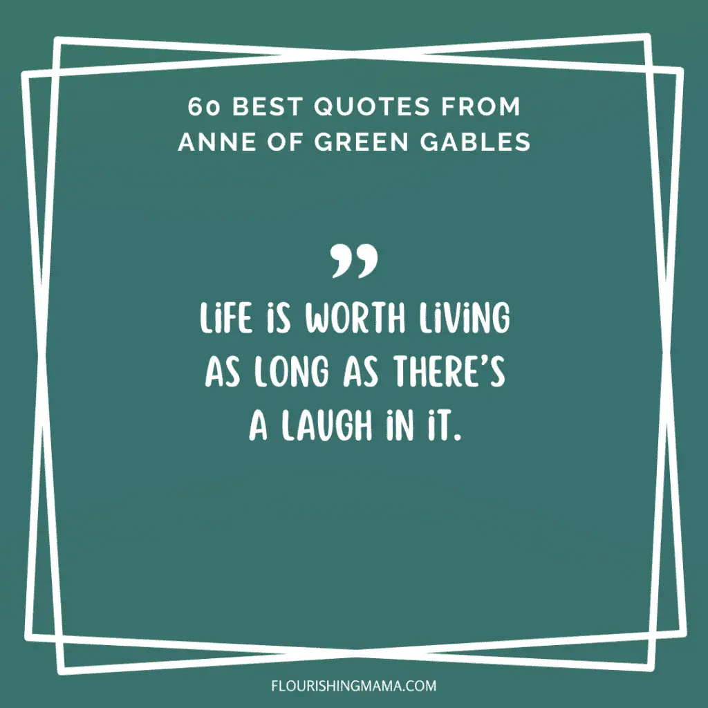 anne of green gables quote
