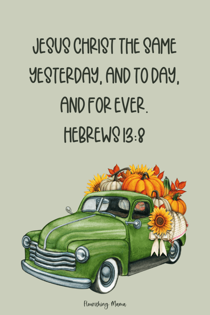 Hebrews 13:8