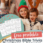 Christmas Bible trivia printable cards