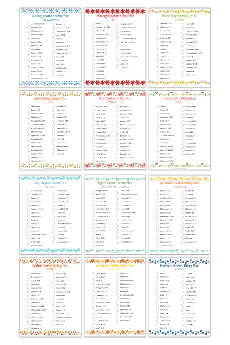 How To Start Scripture Writing In 2024 Free Printable Plan   Scripture Writing ConvertKit 768x1152 