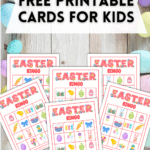 Easter Bingo Game for Kids (free printable cards) | Flourishing Mama