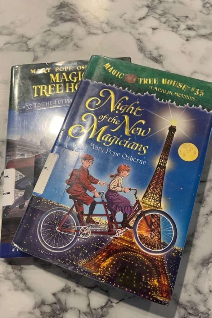 best books for 2nd grade--the magic treehouse