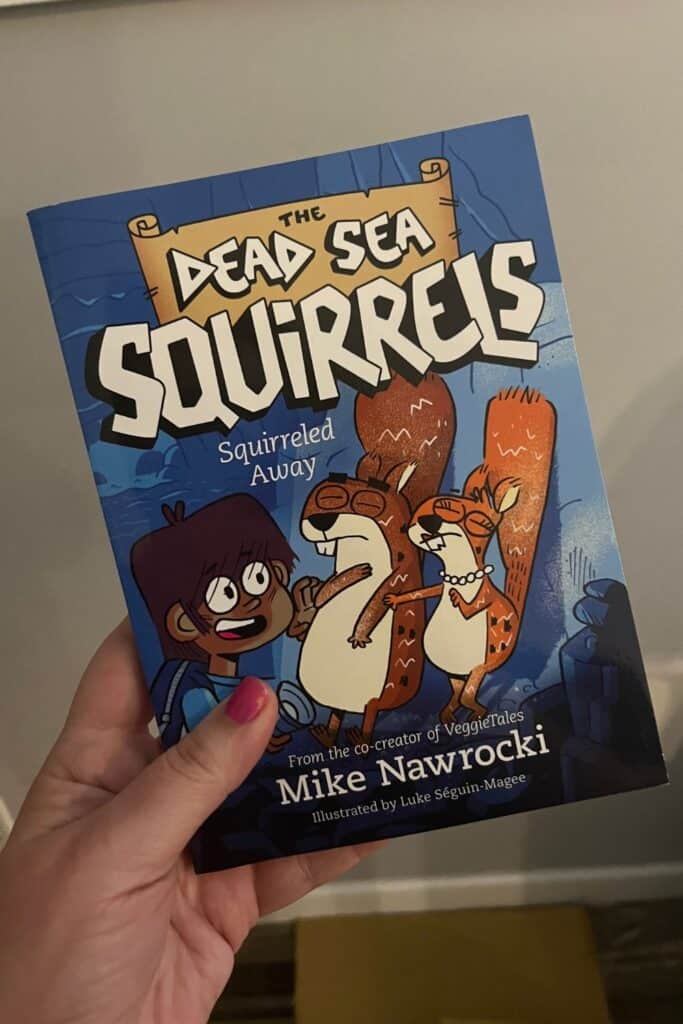 best books for 2nd grade--the dead sea squirrels
