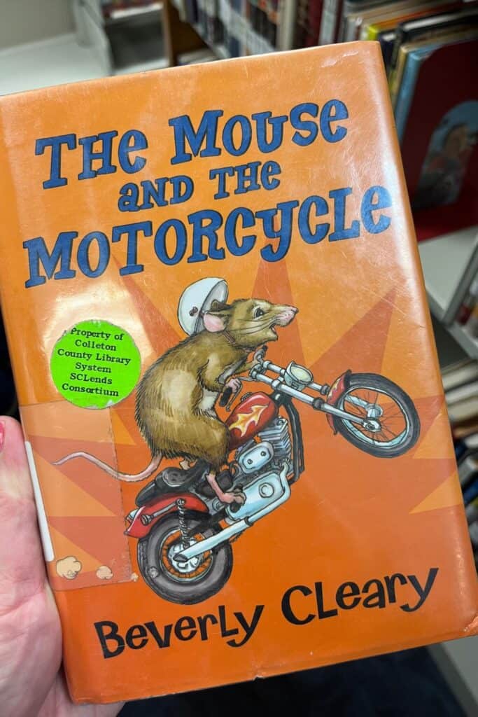 best books for 2nd grade--the mouse and the motorcycle