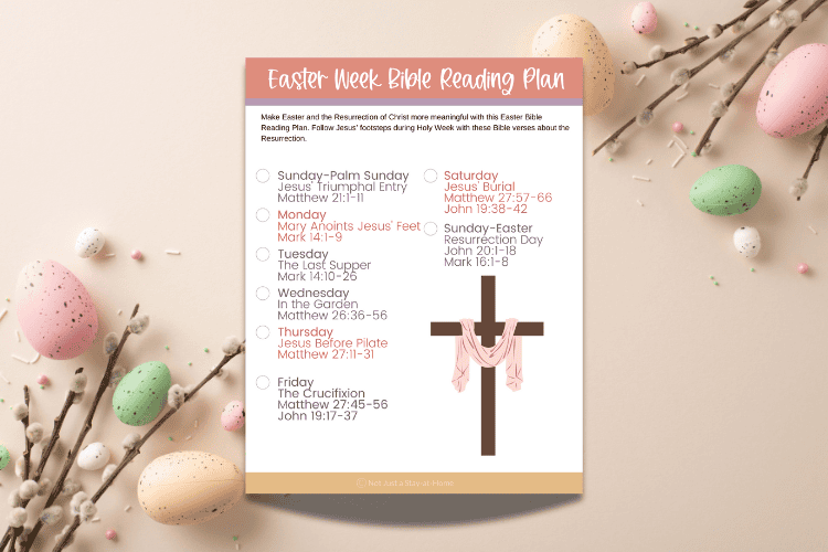easter bible reading plan