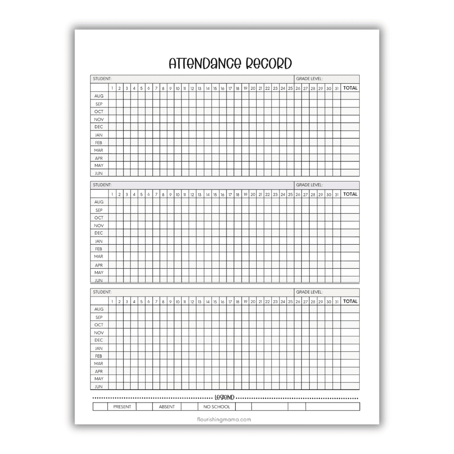attendance record