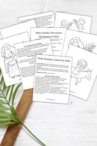 The Triumphal Entry: A Palm Sunday School Lesson for Kids