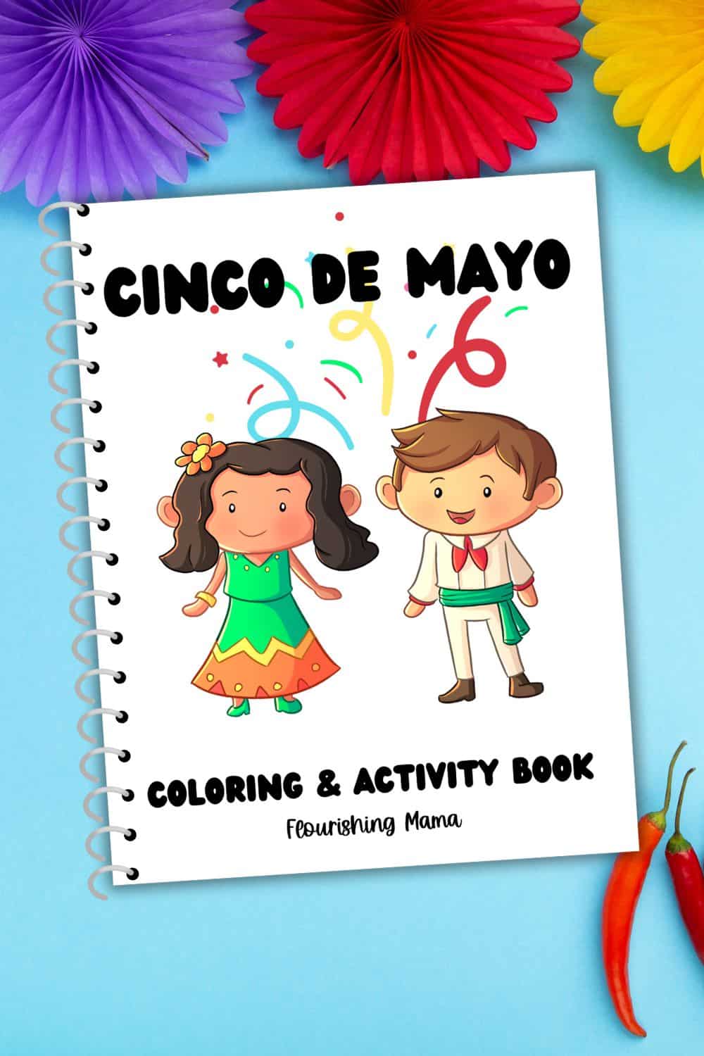 cinco de mayo coloring and activity book