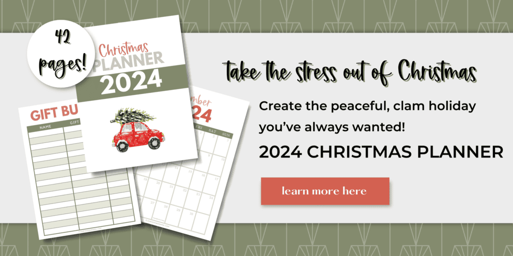 2024 Christmas Planner