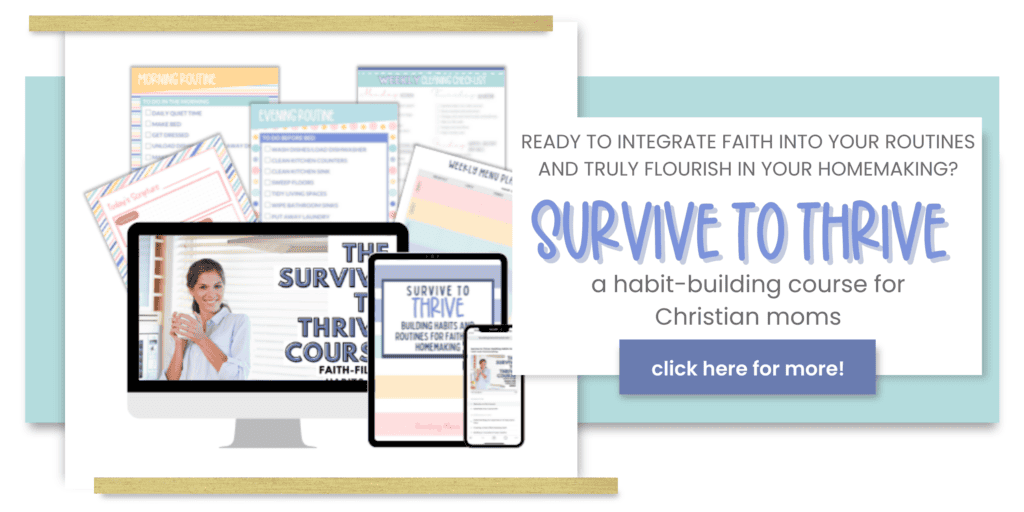 survive to thrive course mockup and signup link