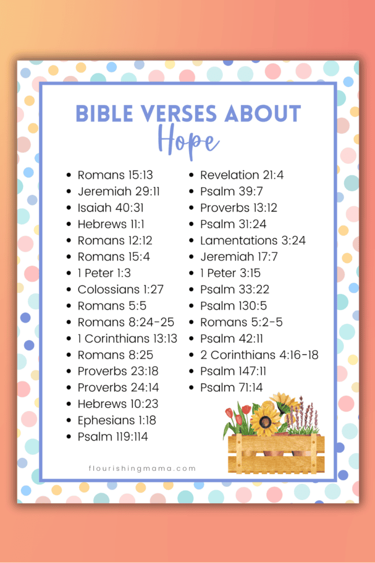 bible verses about hope scripture writing plan