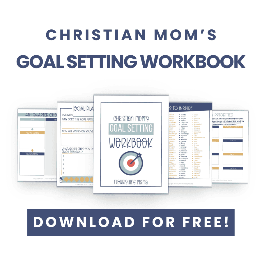 goal setting workbook