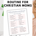 cleaning schedule for christian moms