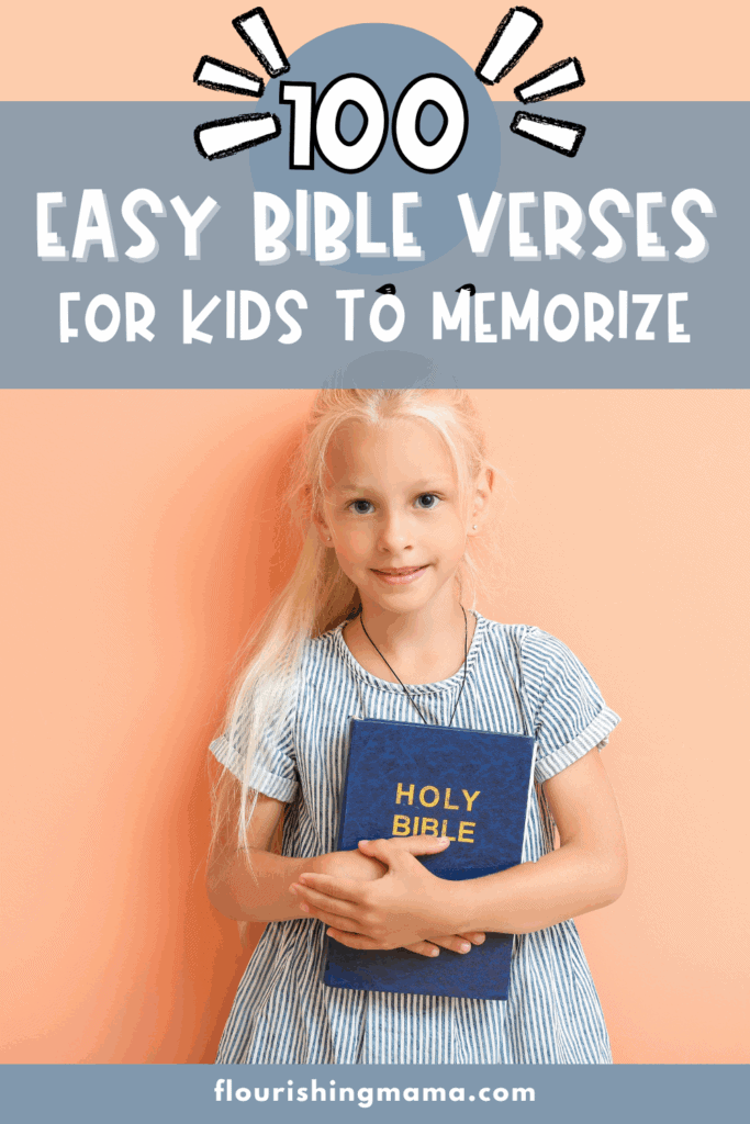 100 easy bible verses for kids