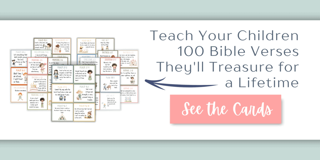 100 Bible verse cards for kids