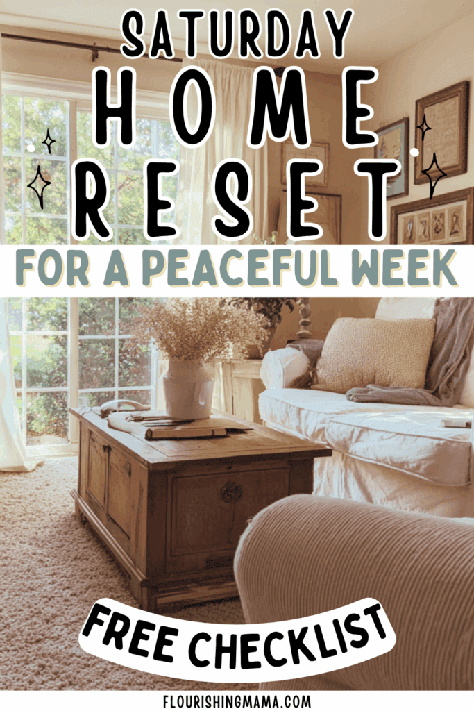 saturday home reset