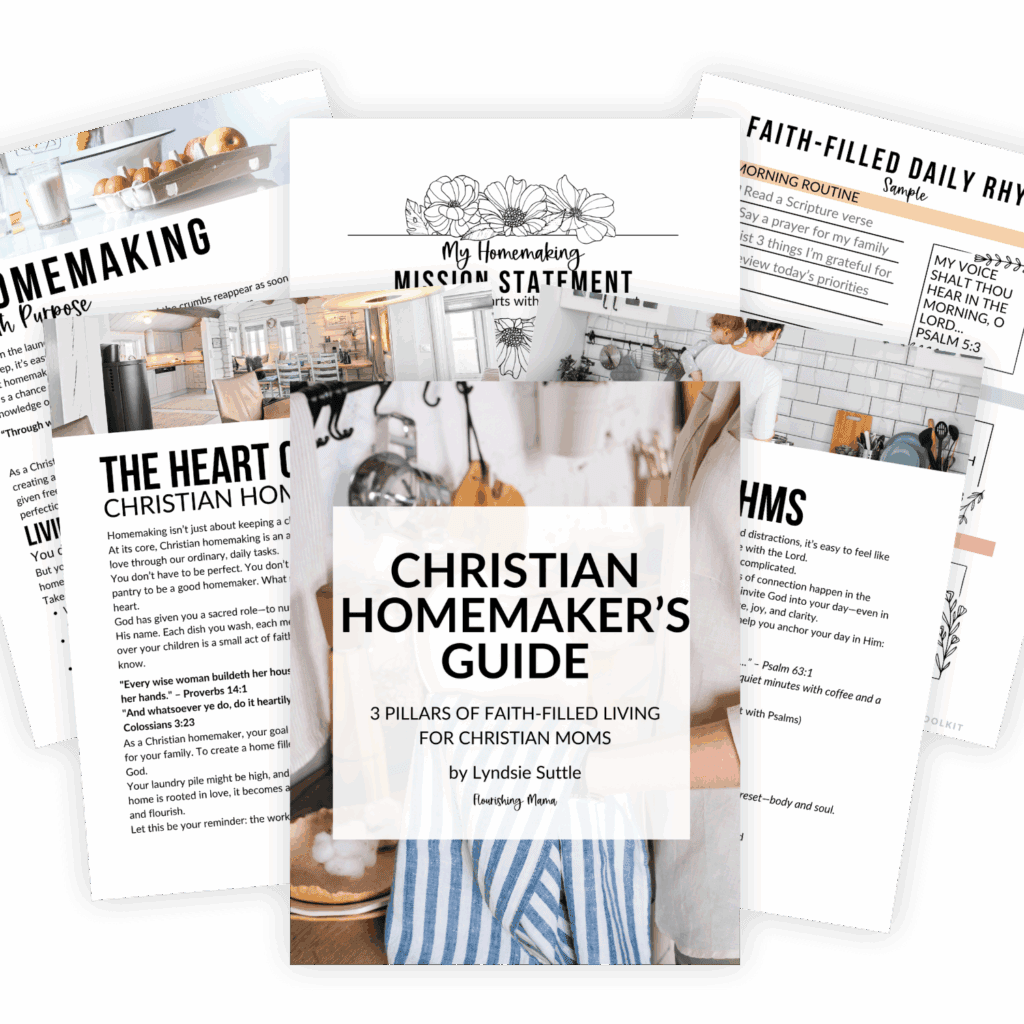christian homemaker's guide