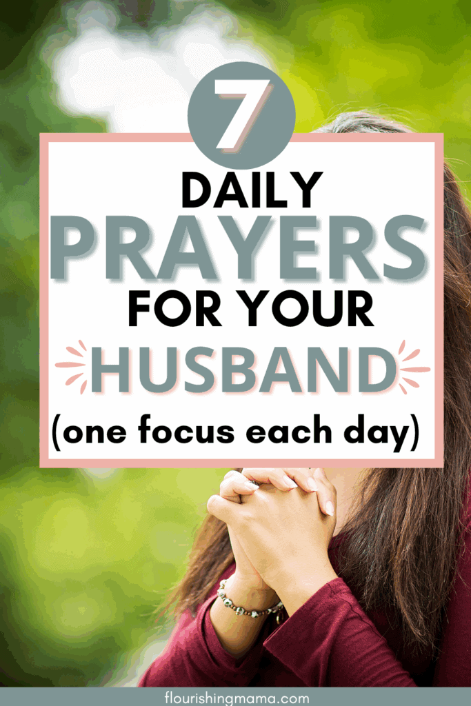 prayers for my husband