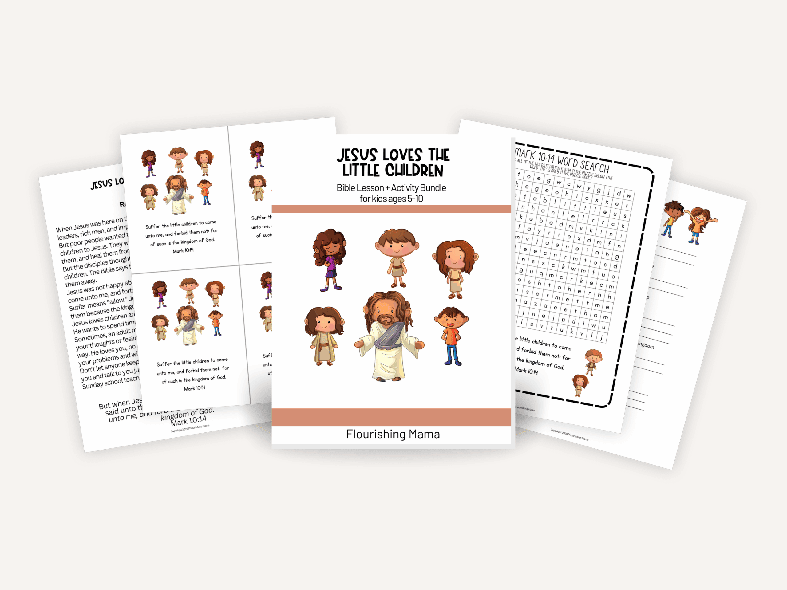 Jesus Love the Little Children Bible Lesson