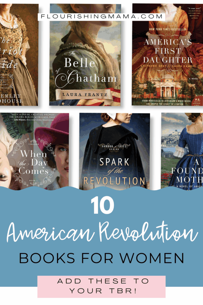 books about the american revolution for women