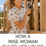 a wise woman builds her house